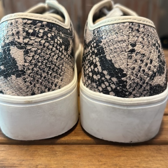 Torrid snake print wide-width platform sneaker. GUC- size 10W. - Picture 6 of 6